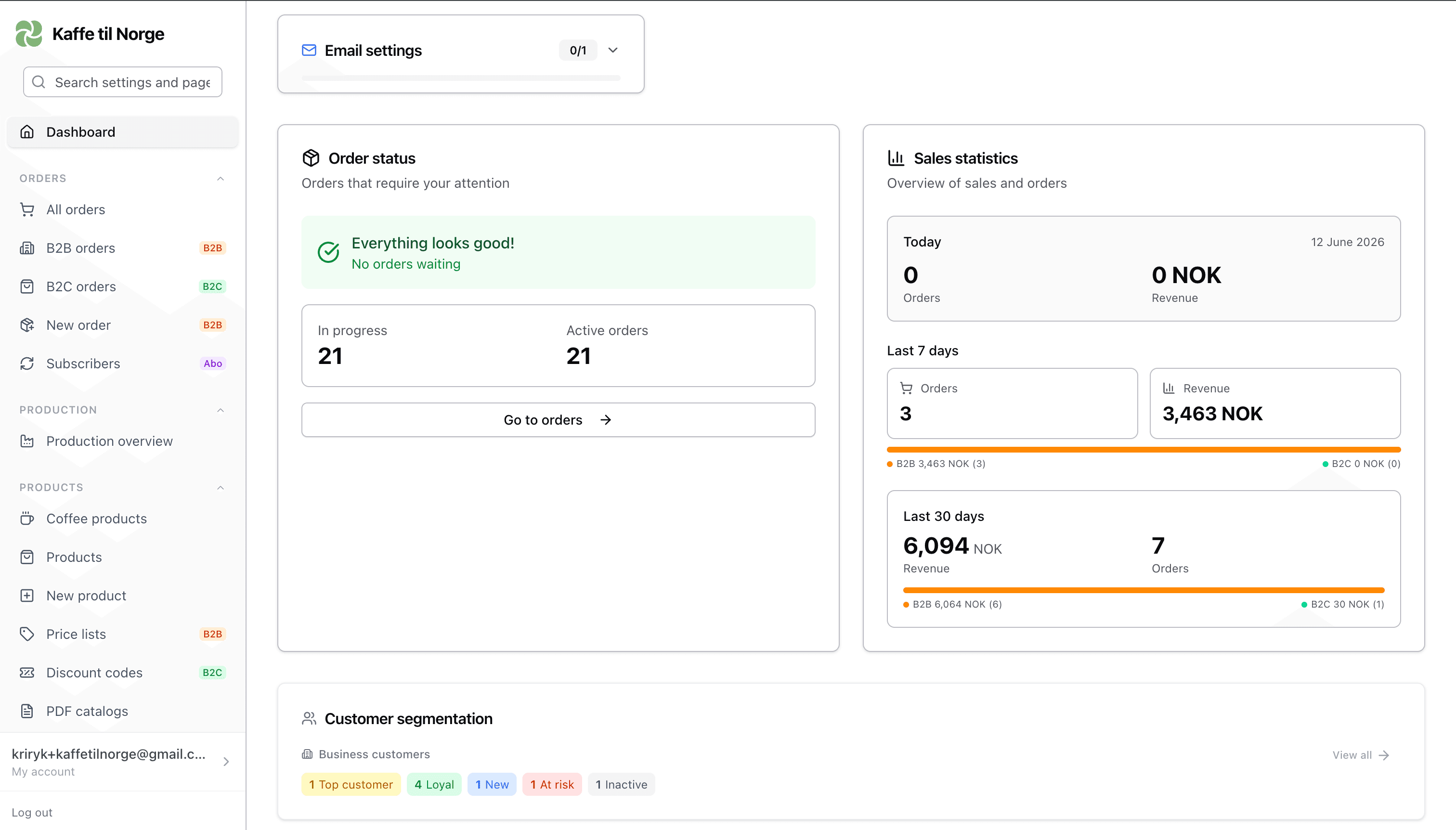 Den0 Platform Dashboard